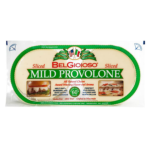 BelGioioso Sliced Mild Provolone, 1.5 lbs.
