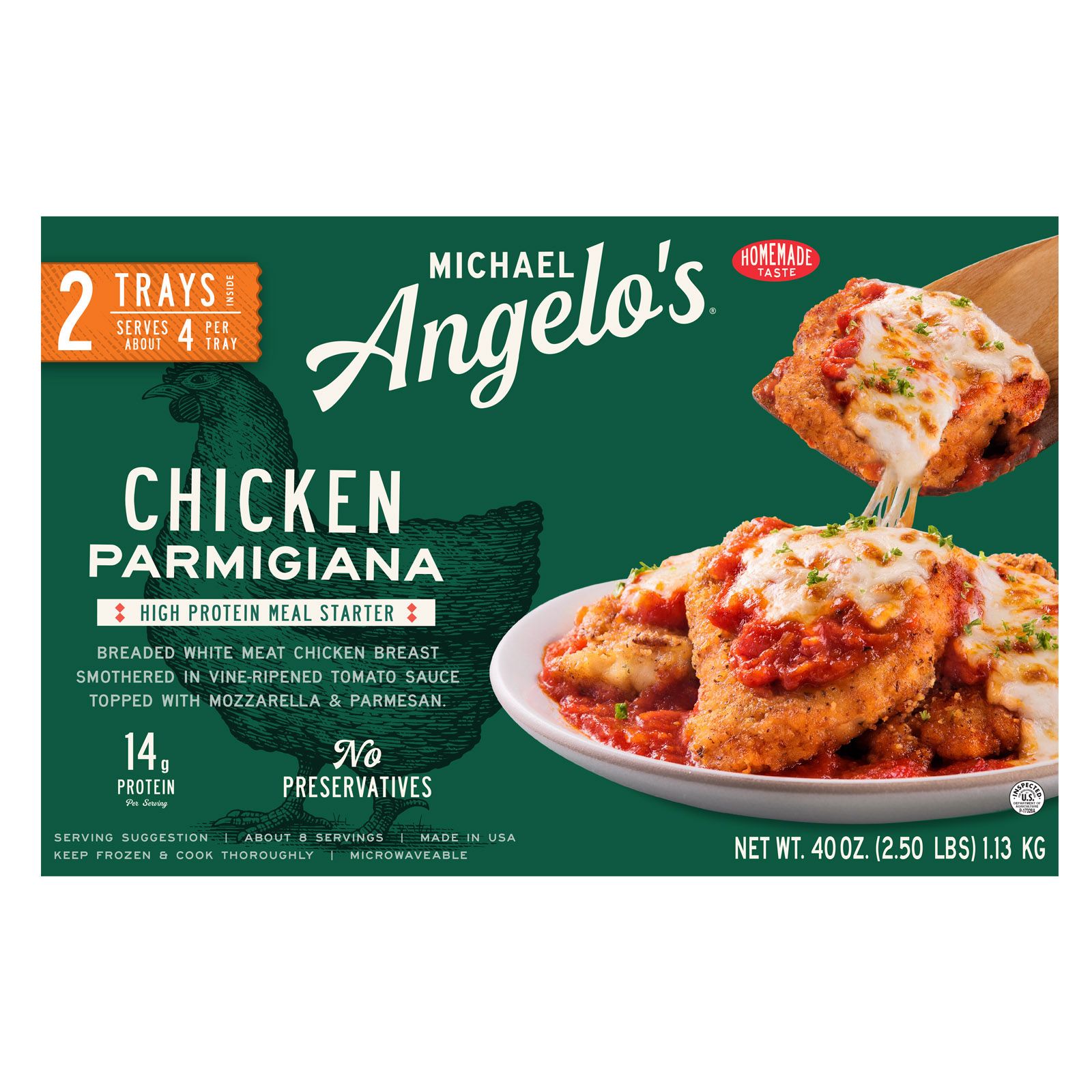 Michael Angelo S Chicken Parmesan Bjs Wholesale Club