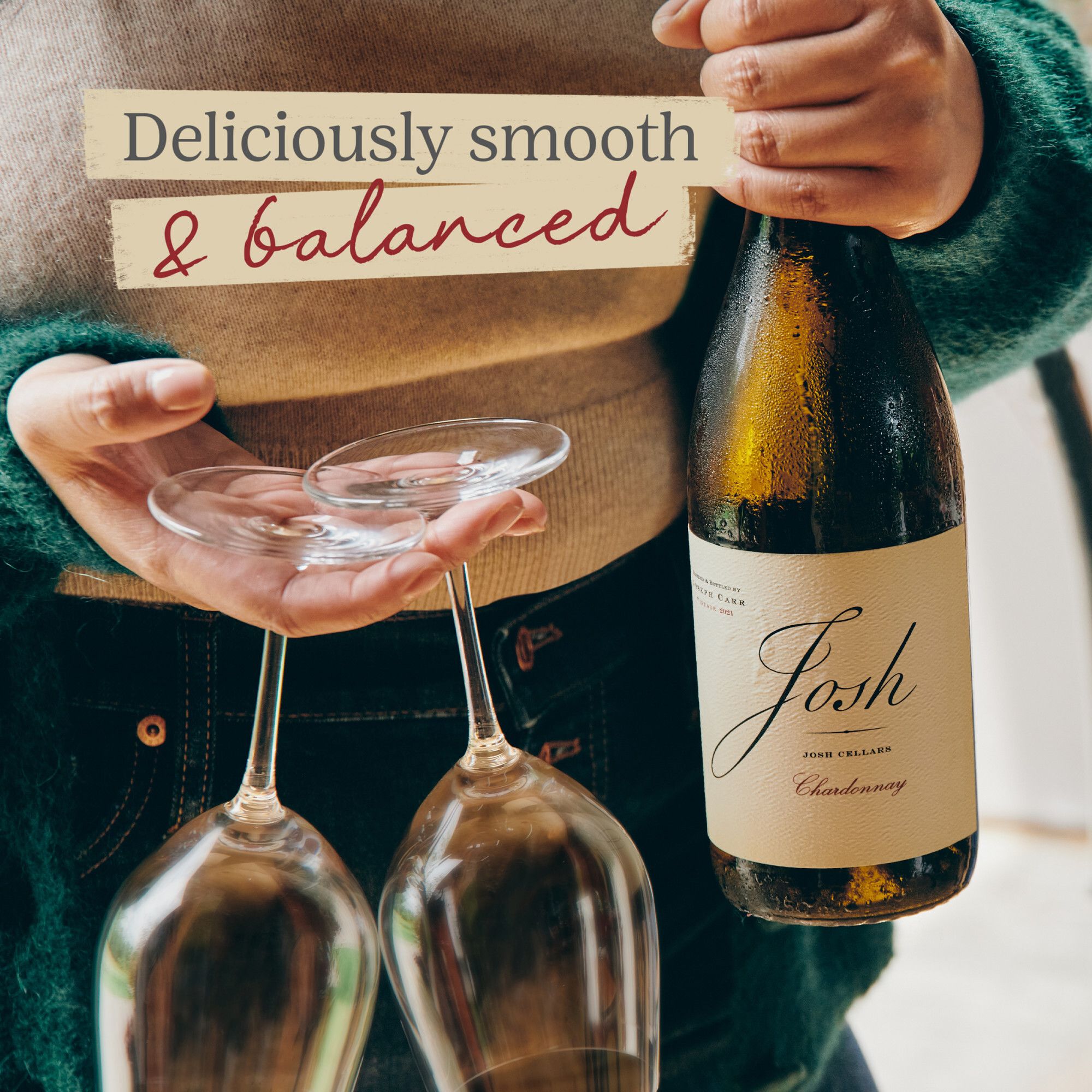 Josh Cellars Chardonnay California White Wine, 750ml