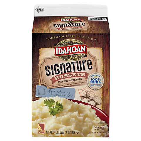 Idahoan Signature Russets Mashed Potatoes, 2.84 lbs.