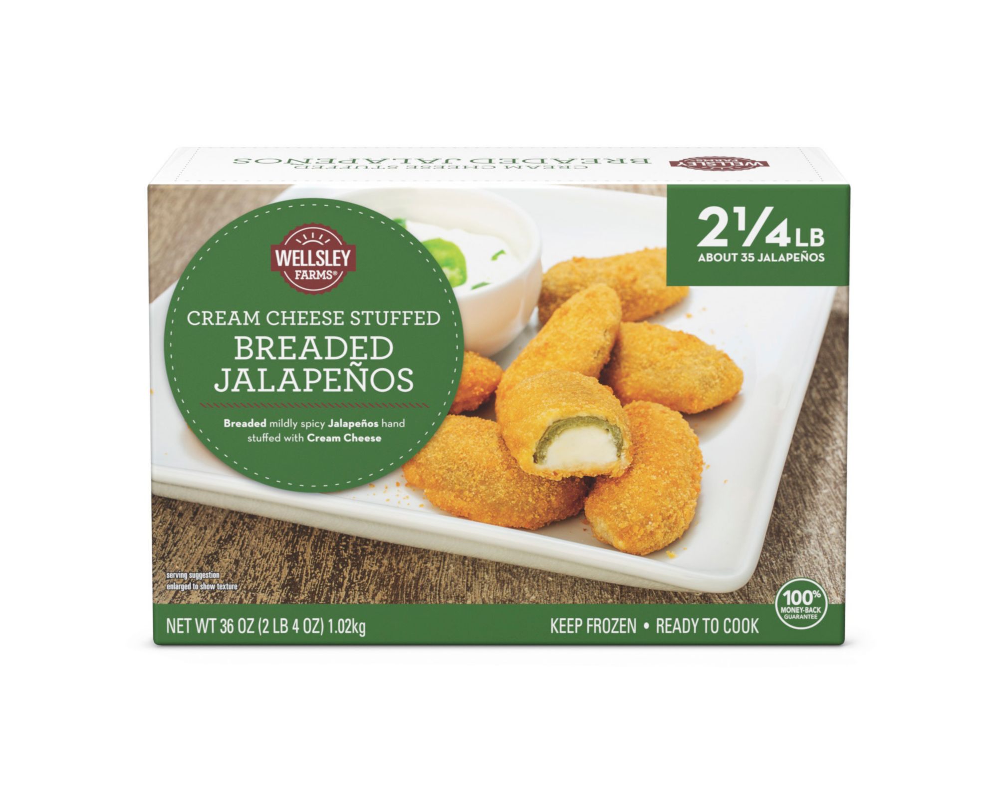 Wellsley Farms Jalapeno Poppers, 36 oz