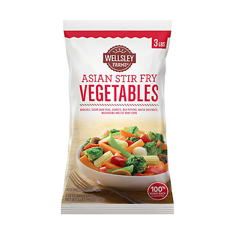 Wellsley Farms Asian Stir Fry Vegetables, 3 lbs.