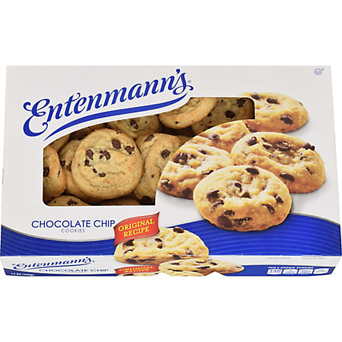 Entenmann's Chocolate Chip Cookies, 12 oz.
