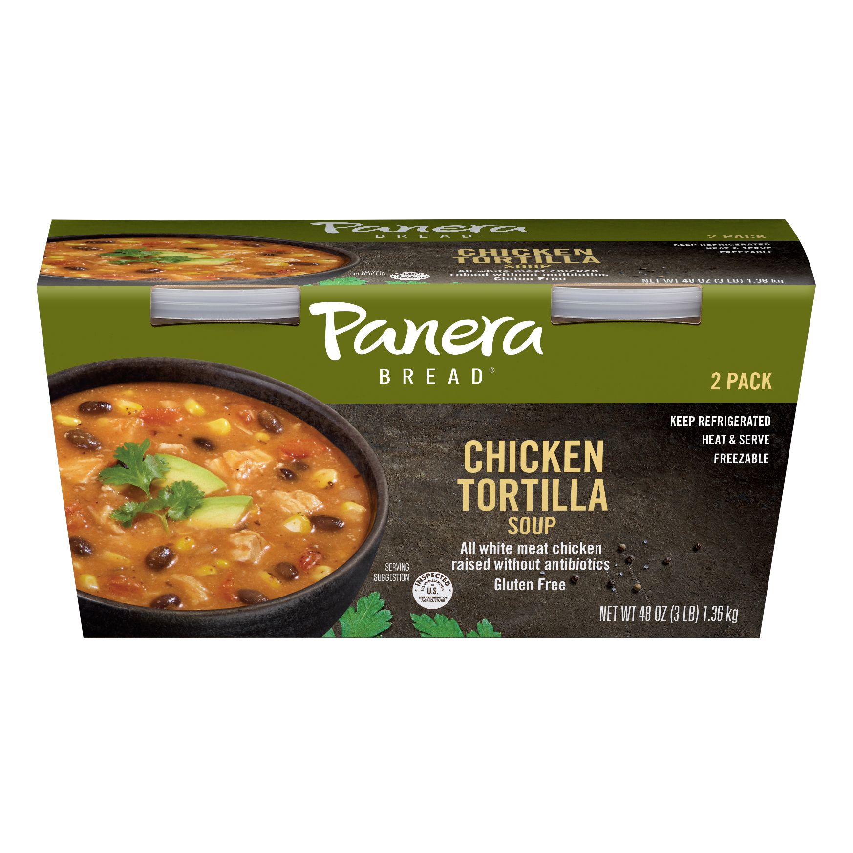 Panera Bread At Home Chicken Tortilla Soup 2 Ct Bjs Wholesale Club