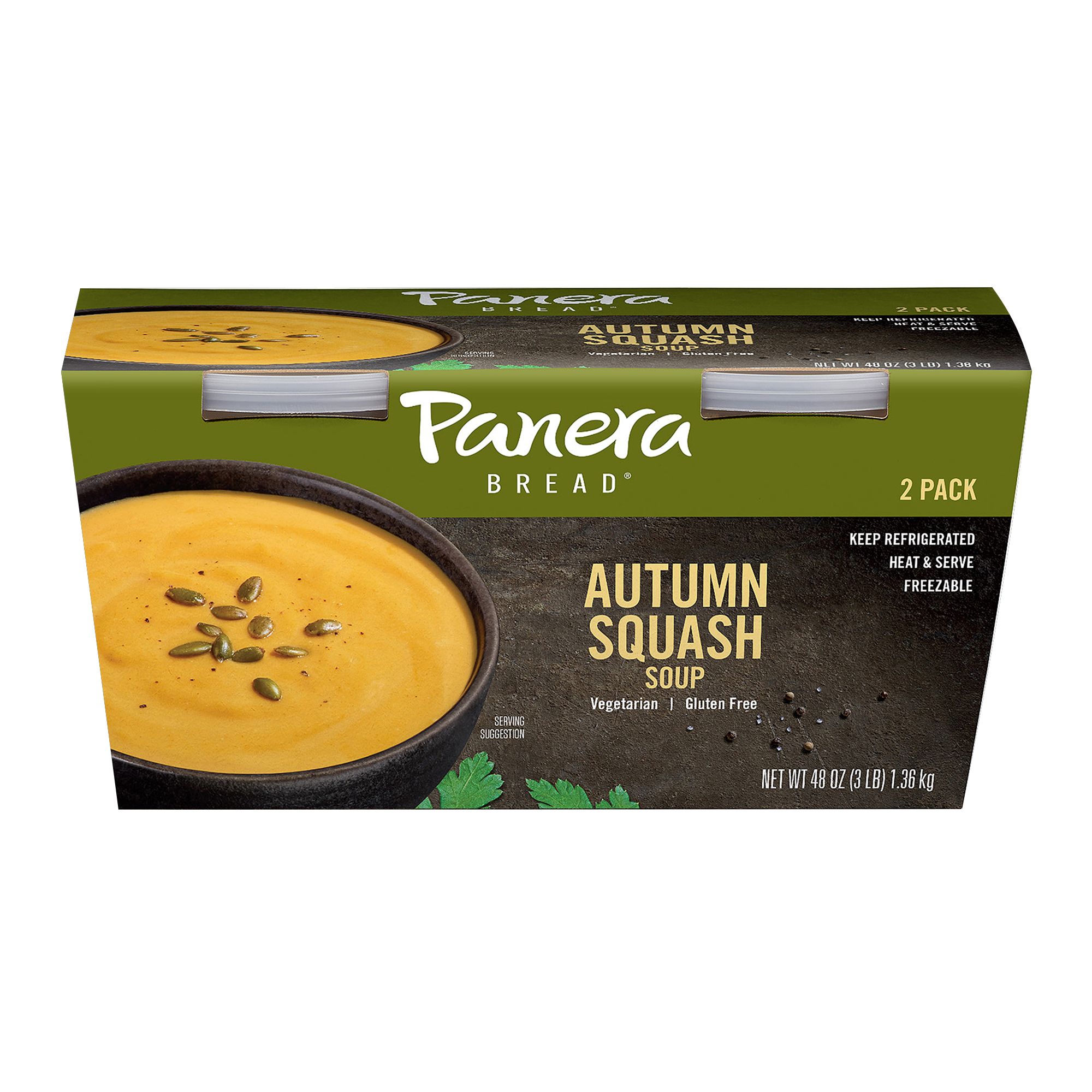 Panera Bread At Home Autumn Squash Soup 2 Ct Bjs Wholesale Club