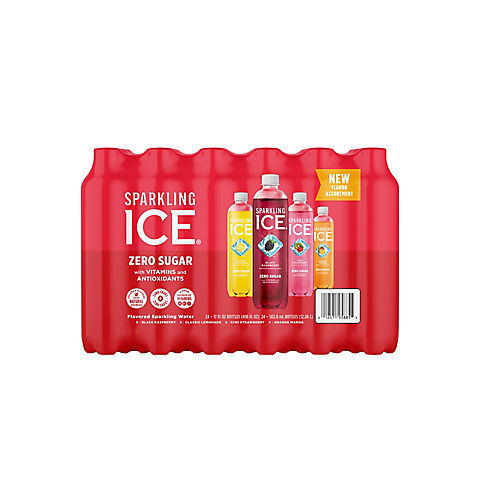 Sparkling Ice Fruit Frenzy Variety Pack, 24 pk./17 oz.