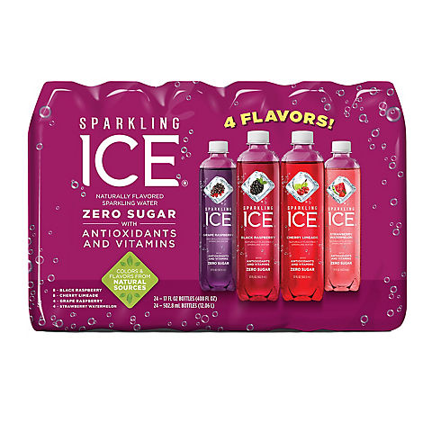 Sparkling Ice Very Berry Variety Pack Water, 24 pk./17 oz.