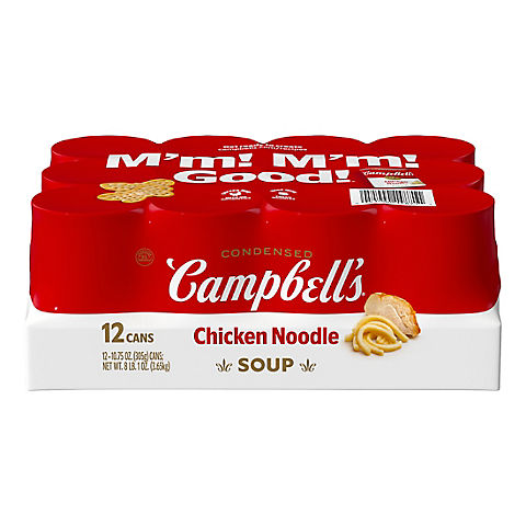 Campbell's Chicken Noodle Soup, 12 pk./10.75 oz.