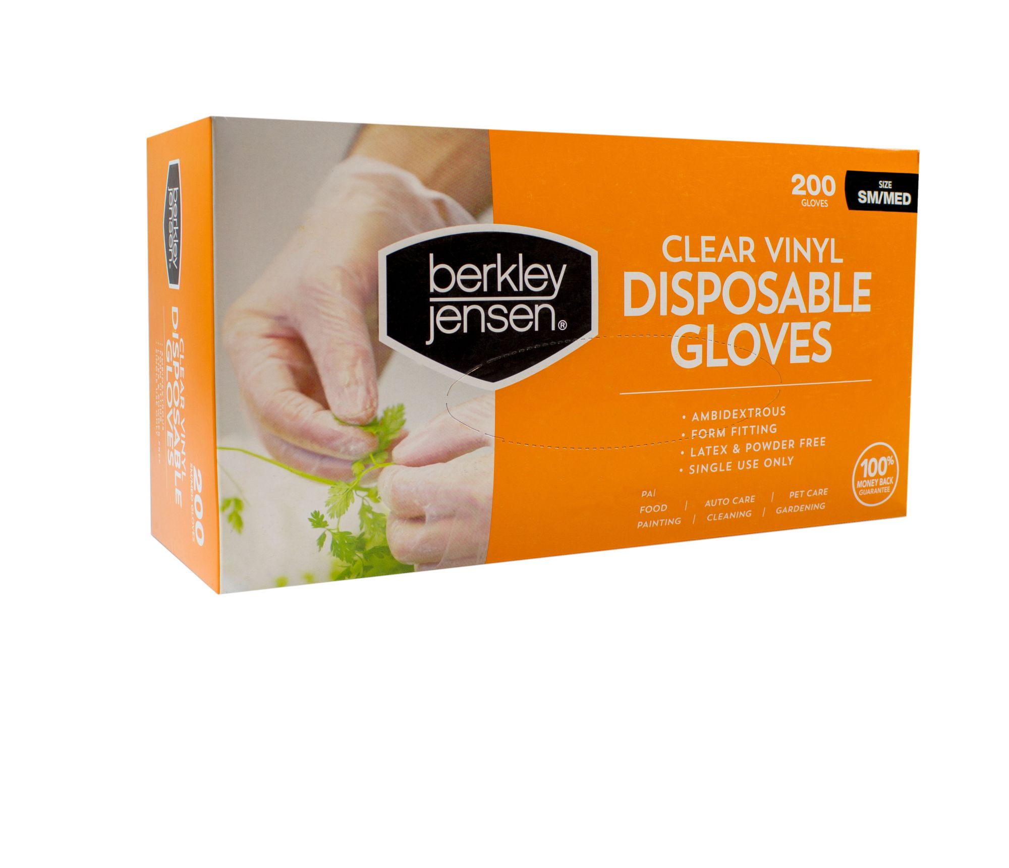 Berkley Jensen Sm/Med Disposable Gloves, 200 ct.
