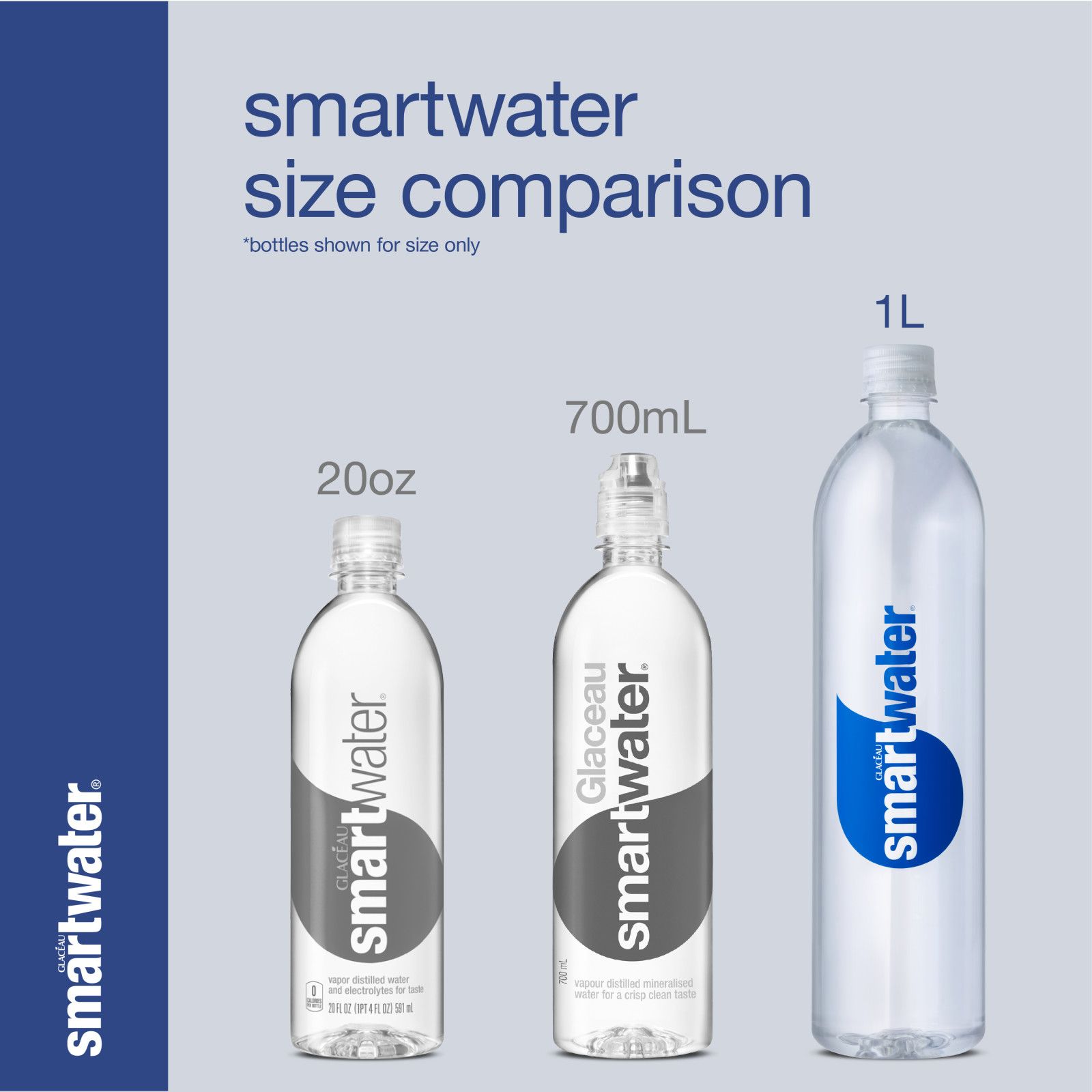 Smart Water Water, Vapor Distilled and Electrolytes 50.7 fl oz