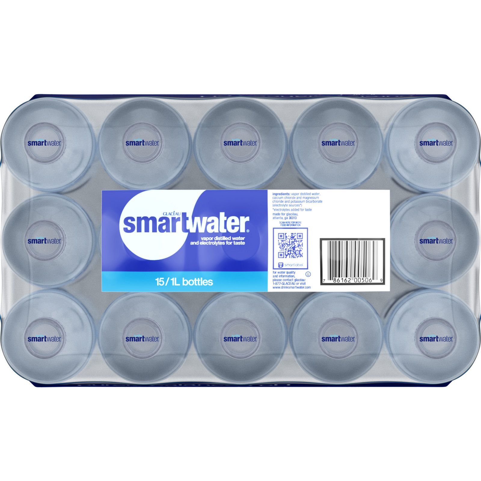 Smart Water Water, Vapor Distilled and Electrolytes 50.7 fl oz