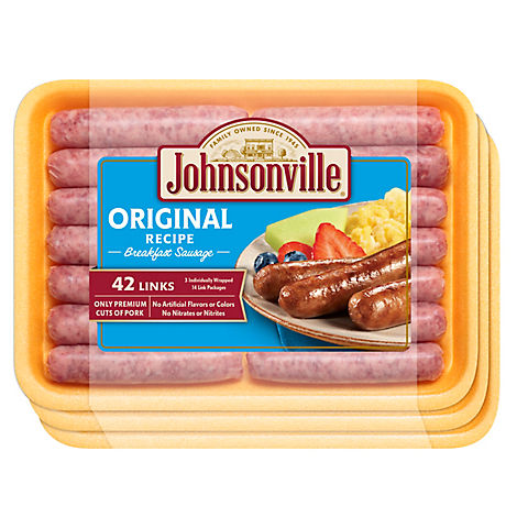 Johnsonville Breakfast Sausages,  3 pk./14 ct.