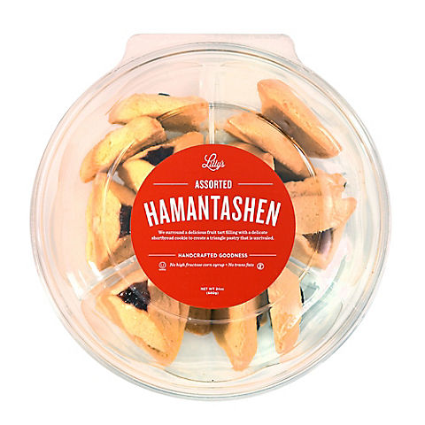 Lilly's Assorted Hammantashen Fruit Filled Pastry, 24 oz.