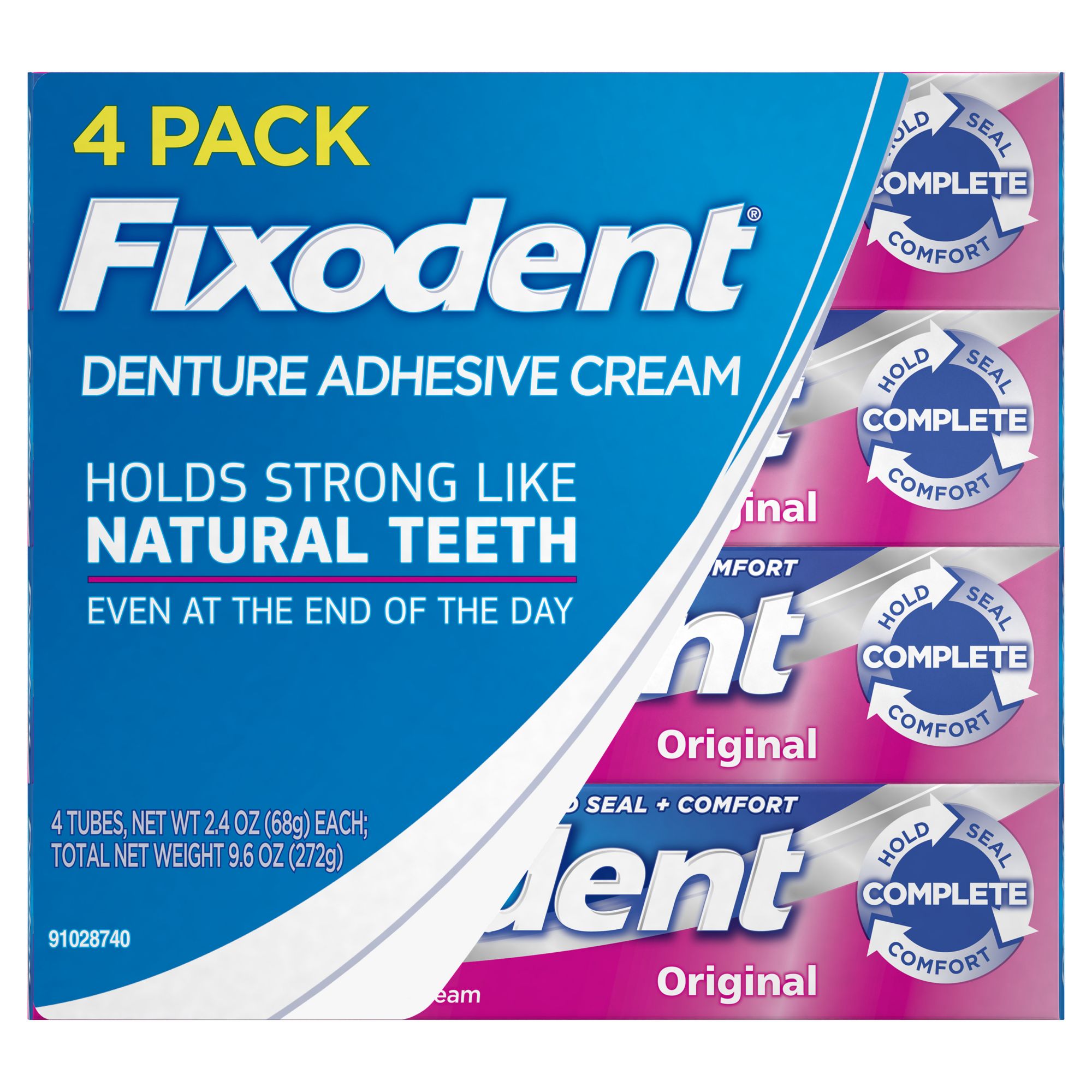 A Denture Adhesives that Keeps Loose-Fitting Dentures in Place