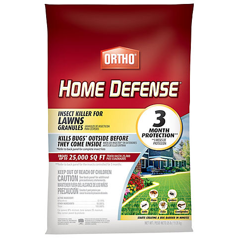 Ortho Home Defense 25-Lb. Insect Killer for Lawns Granules