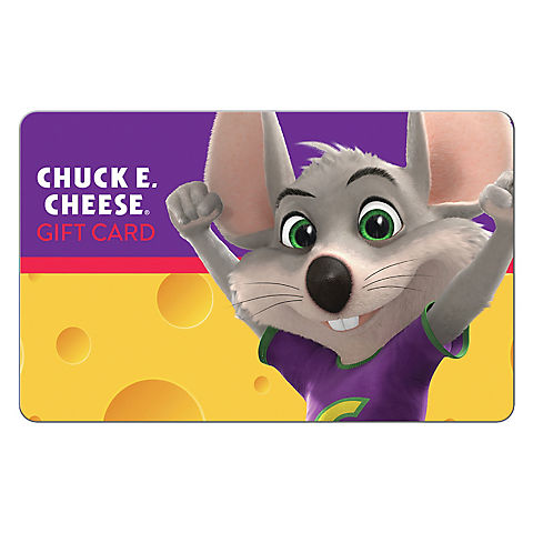 $50 Chuck E Cheese Gift Card