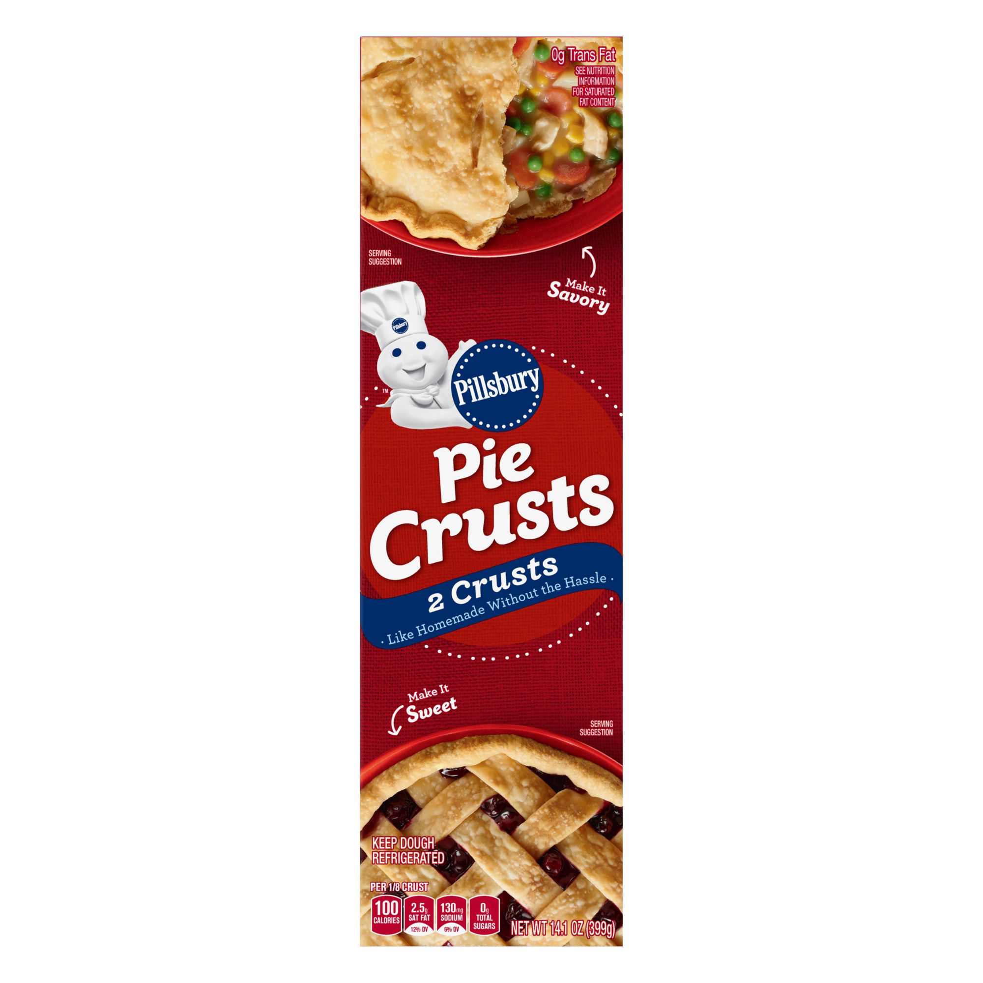 Pillsbury Pie Crusts 2 Ct 14 1 Oz Bjs Wholesale Club