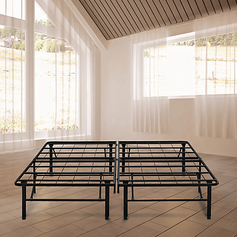 Contour Rest Twin-Size Steel Foundation Bed Frame