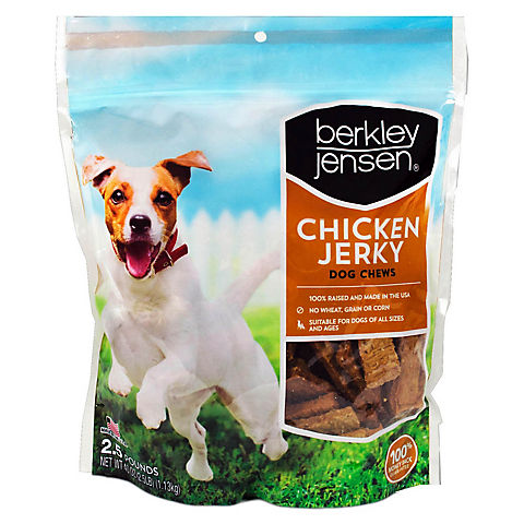 Berkley Jensen Chicken Jerky Dog Chews, 40 oz.