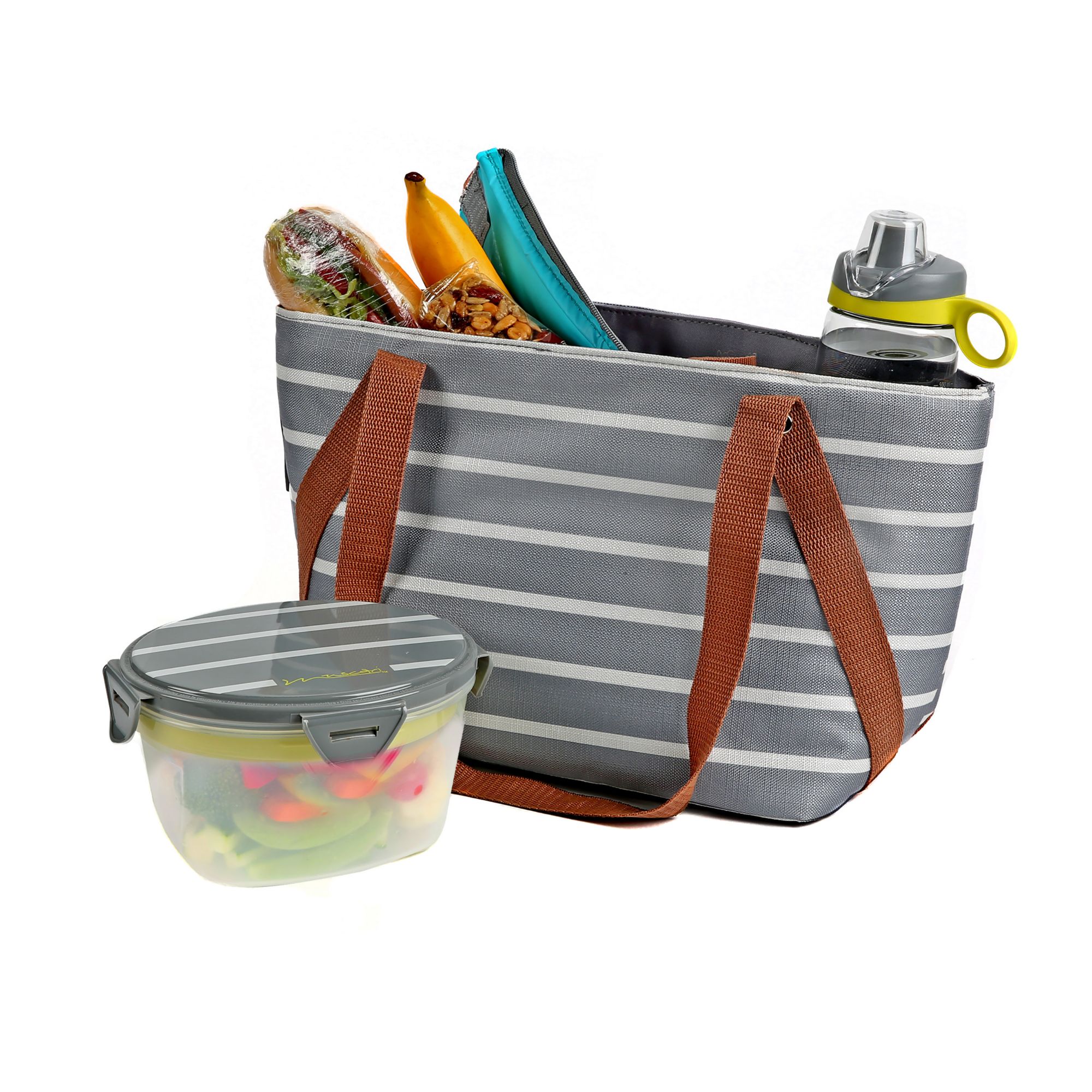 Jacki Design Concept Insulated Lunch Bag, 2 Deck Lunch Box Container 1 –  JKD Corporation Import and Export, Lda. NIPC: 516546457.