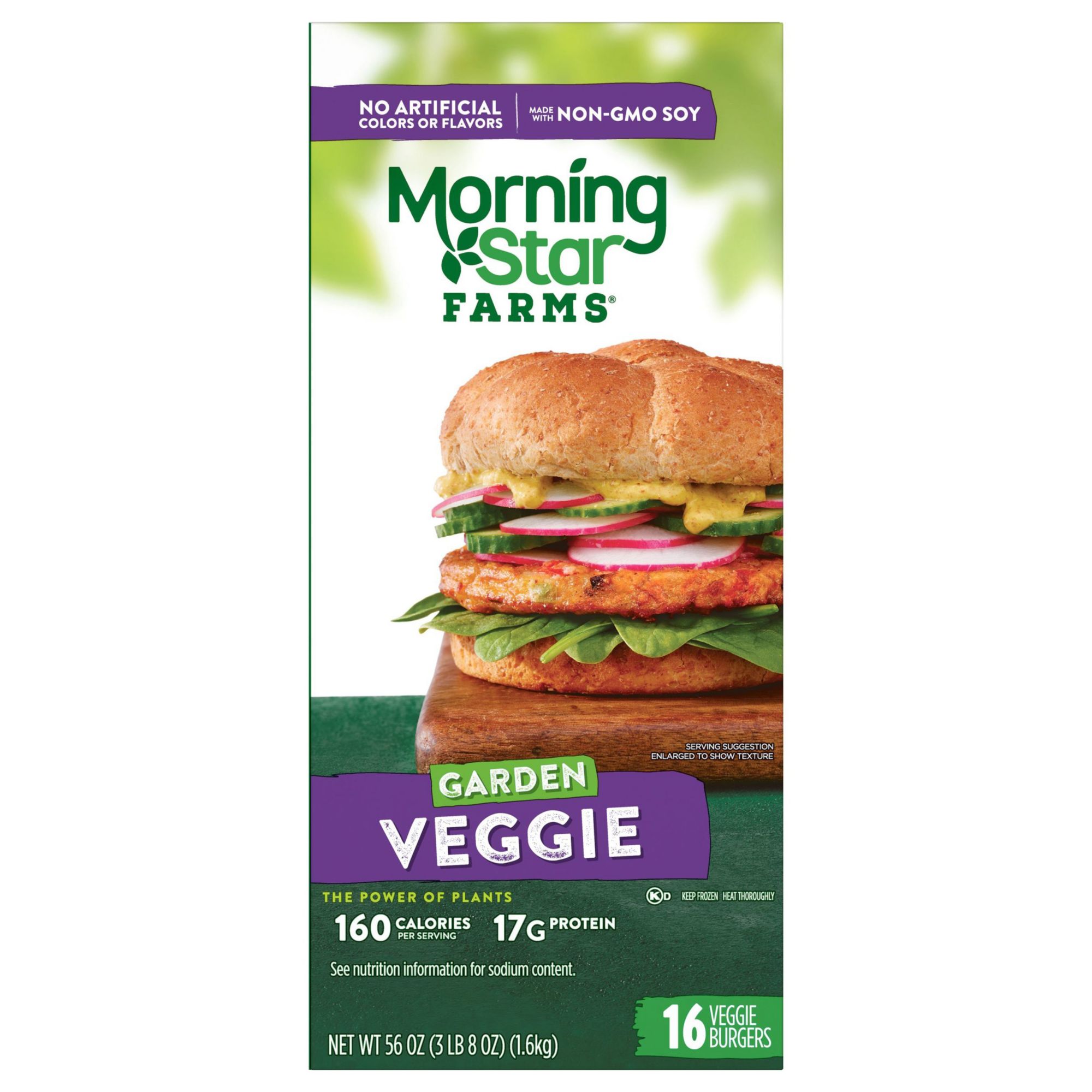 MorningStar Farms Garden Veggie Burgers, 16 ct | BJ's Wholesale Club