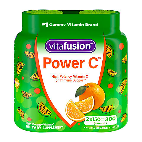 Vitafusion Power C Gummy Vitamin, 2 pk./150 ct.