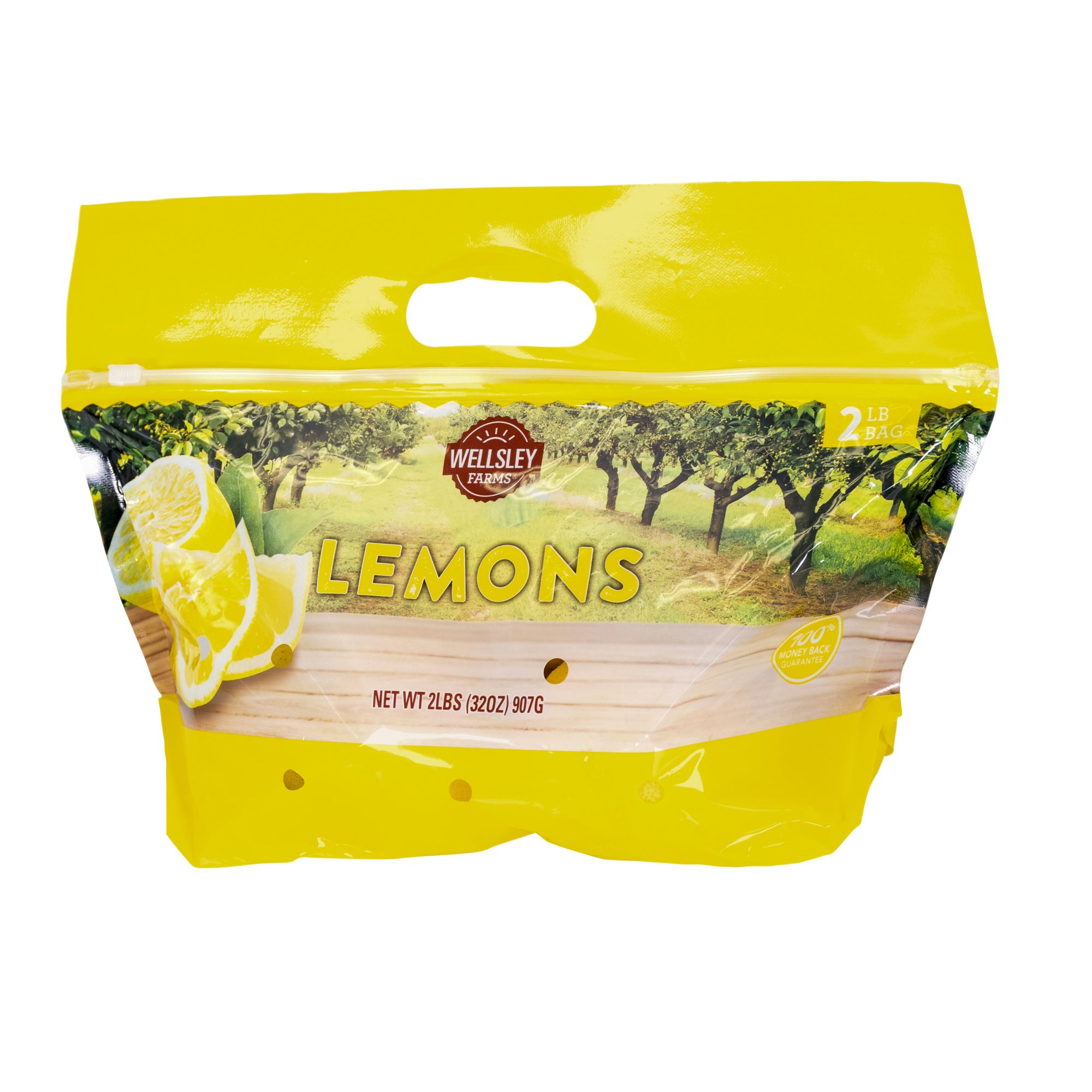 Wonderful Seedless Fresh Lemons - 1 Pound Bag, 1 lb - Foods Co.