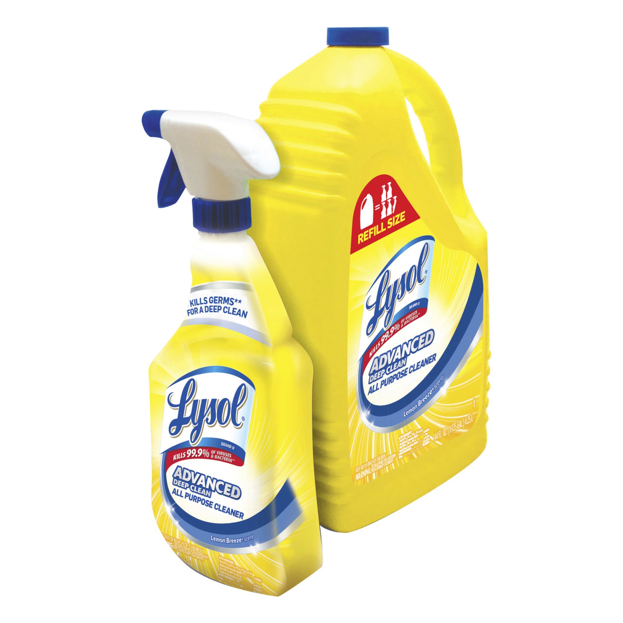 Lysol Lemon Breeze Scented All Purpose Cleaner & Disinfectant