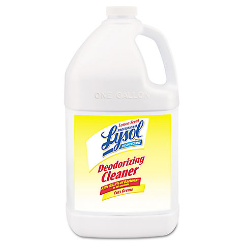 Professional Lysol Lemon Scent Disinfectant, 1 gal.