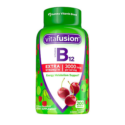 Vitafusion Extra-Strength B12 Gummies, 200 ct.