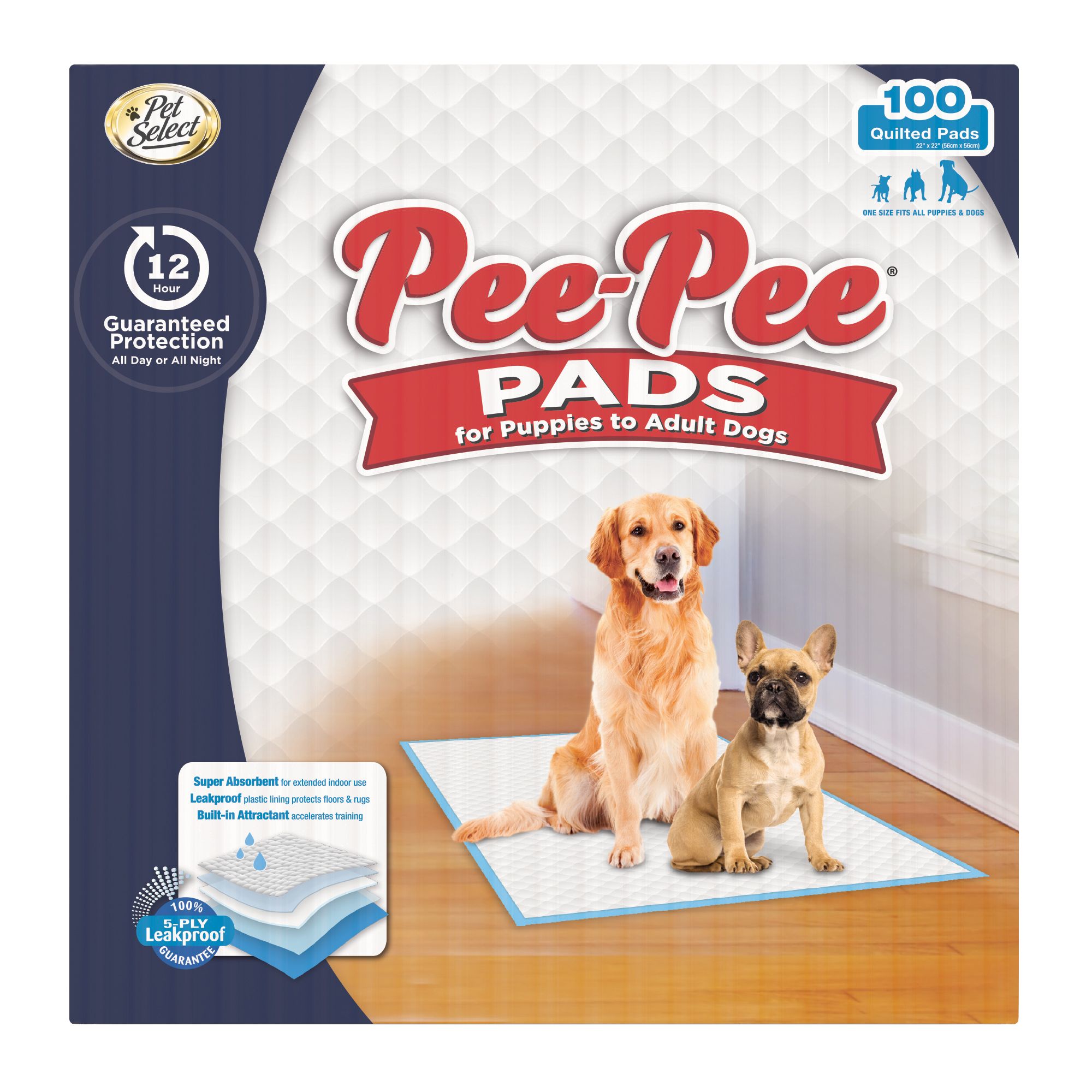 puppy pads with attractant