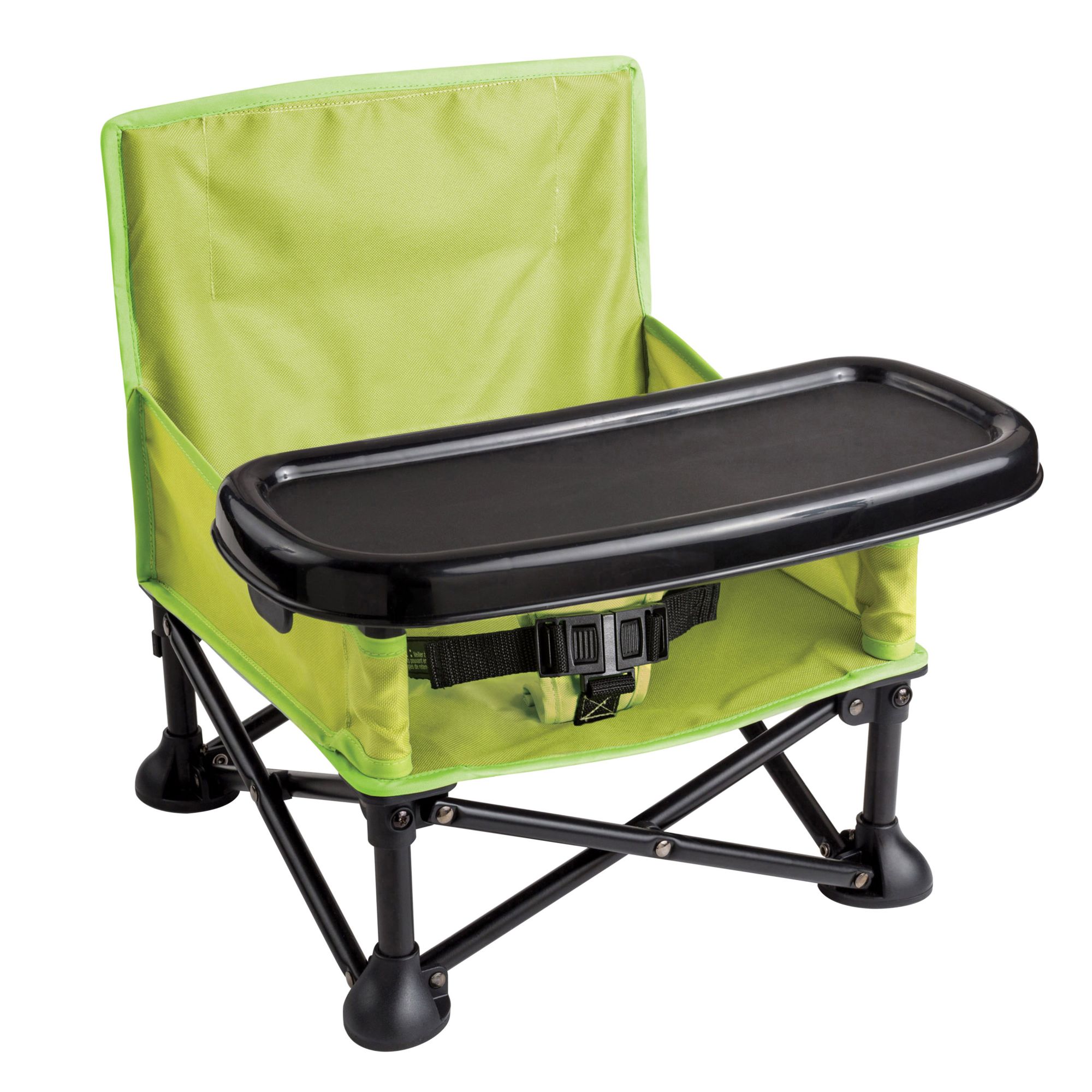 portable booster seat with tray