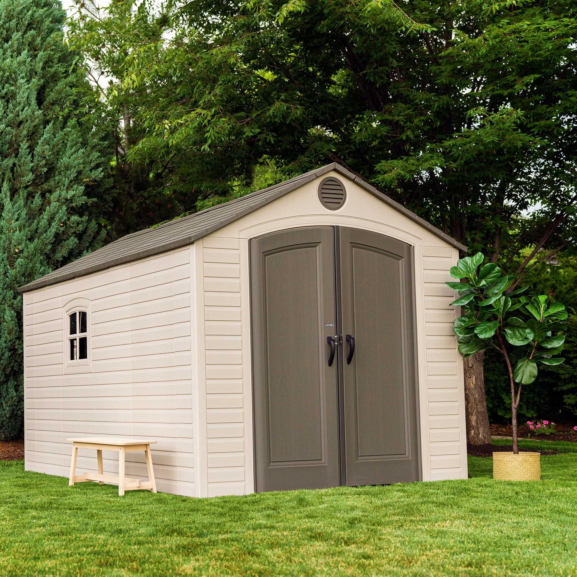 Lifetime 8' x 12.5' Storage Shed