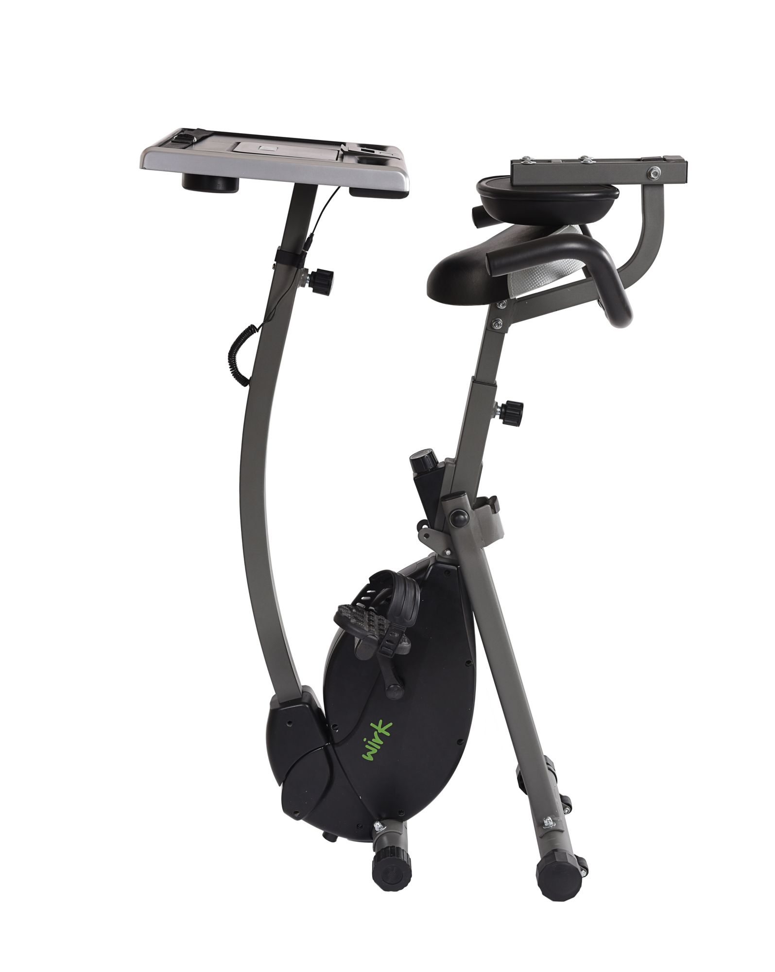 Stamina WIRK Ride Exercise Bike Workstation Black Gray