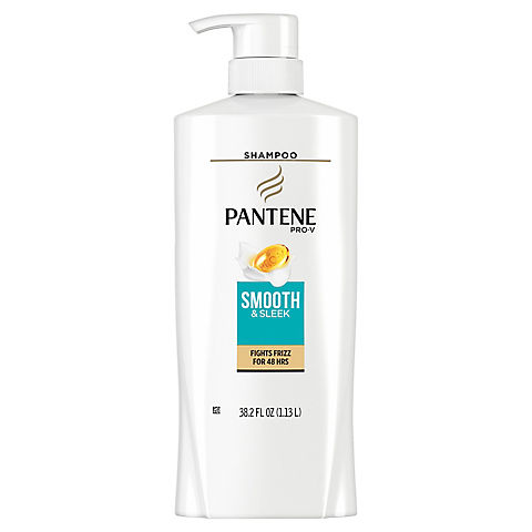 Pantene Pro-V Smooth and Sleek Shampoo, 38.2 fl oz