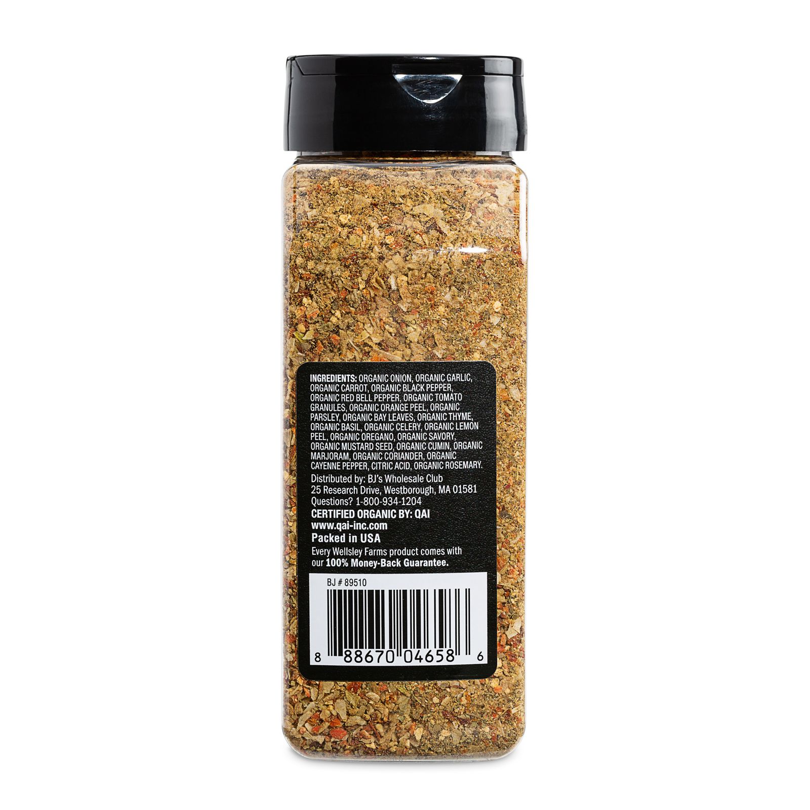 Wellsley Farms No Salt Herb Seasonings Grinder, 6.7 oz.