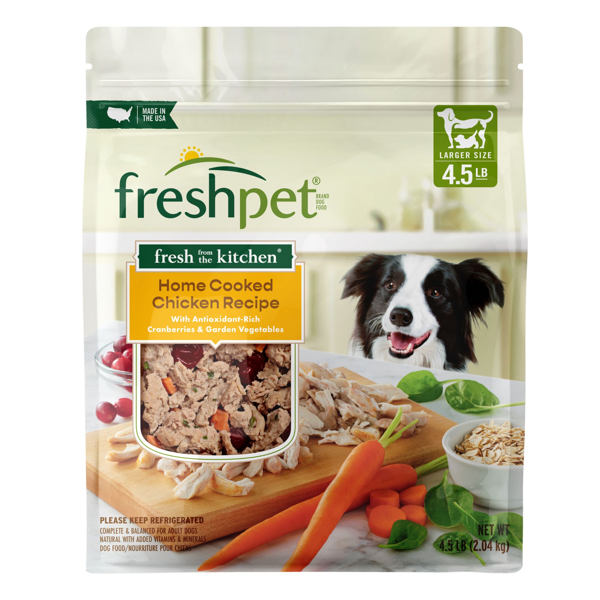 Freshpet Select Fresh from the Kitchen Home Cooked Dog Food 4.5 lbs