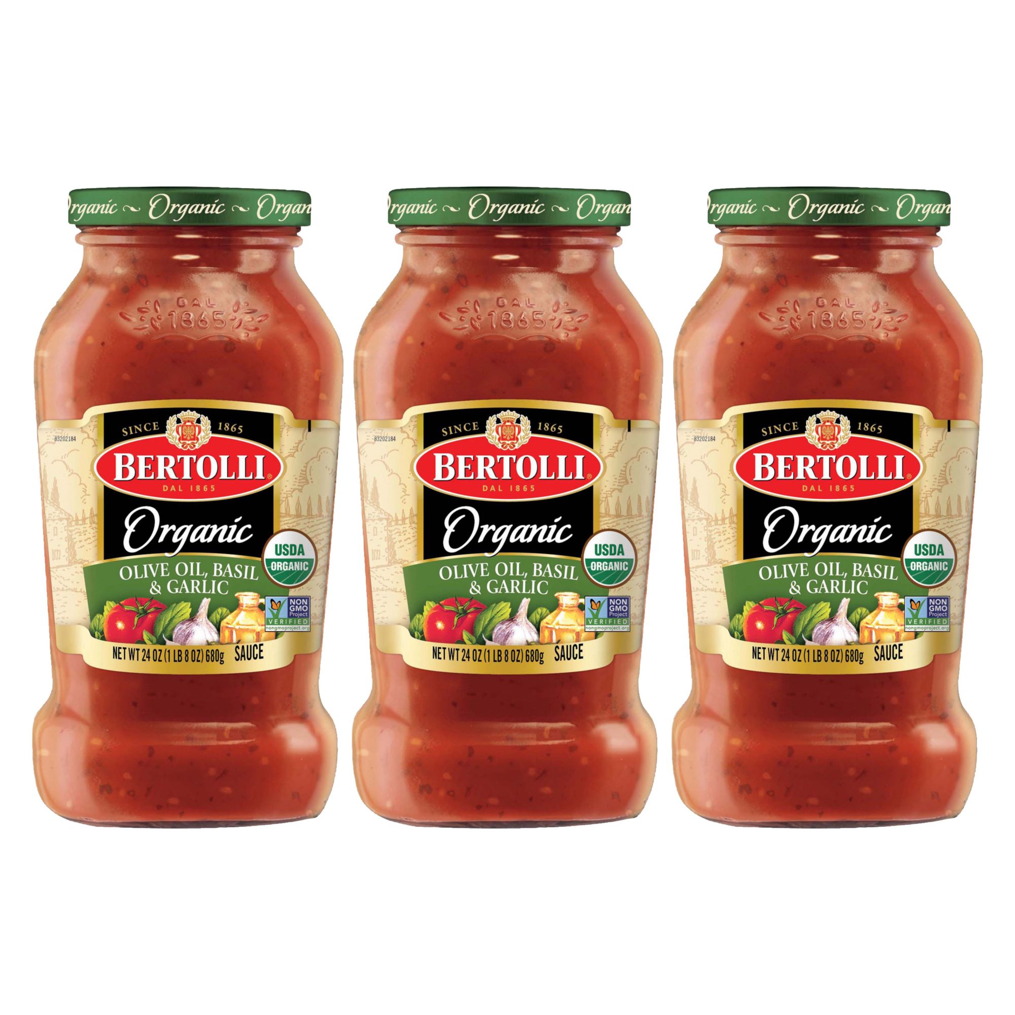 Prego Roasted Garlic & Herb Italian Sauce, 24 oz.