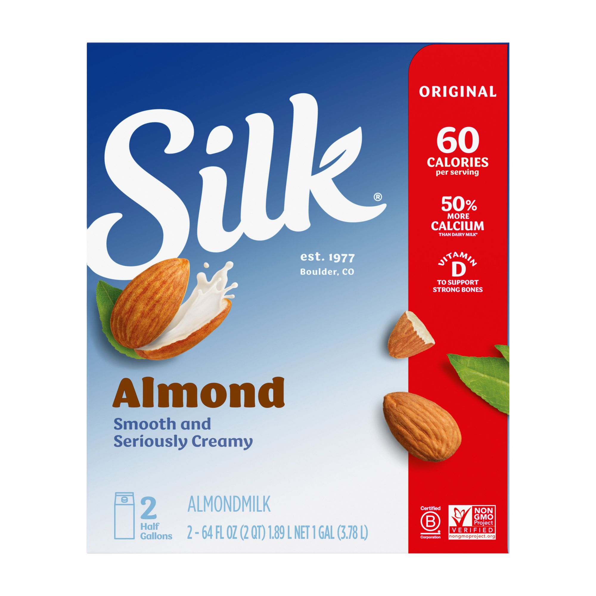 silk almond milk