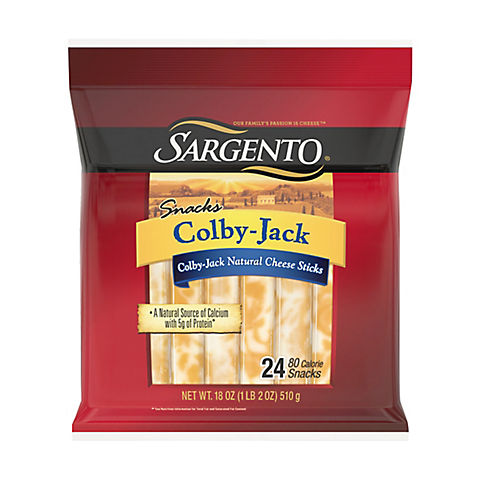 Sargento Colby-Jack Cheese Sticks, 24 ct.