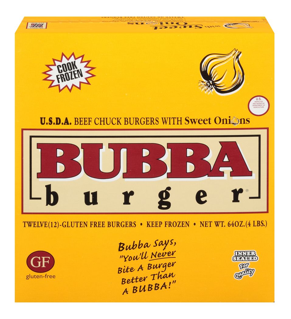 Bubba Burger With Sweet Onions 12 Pk 5 3 Oz Bjs Wholesale Club