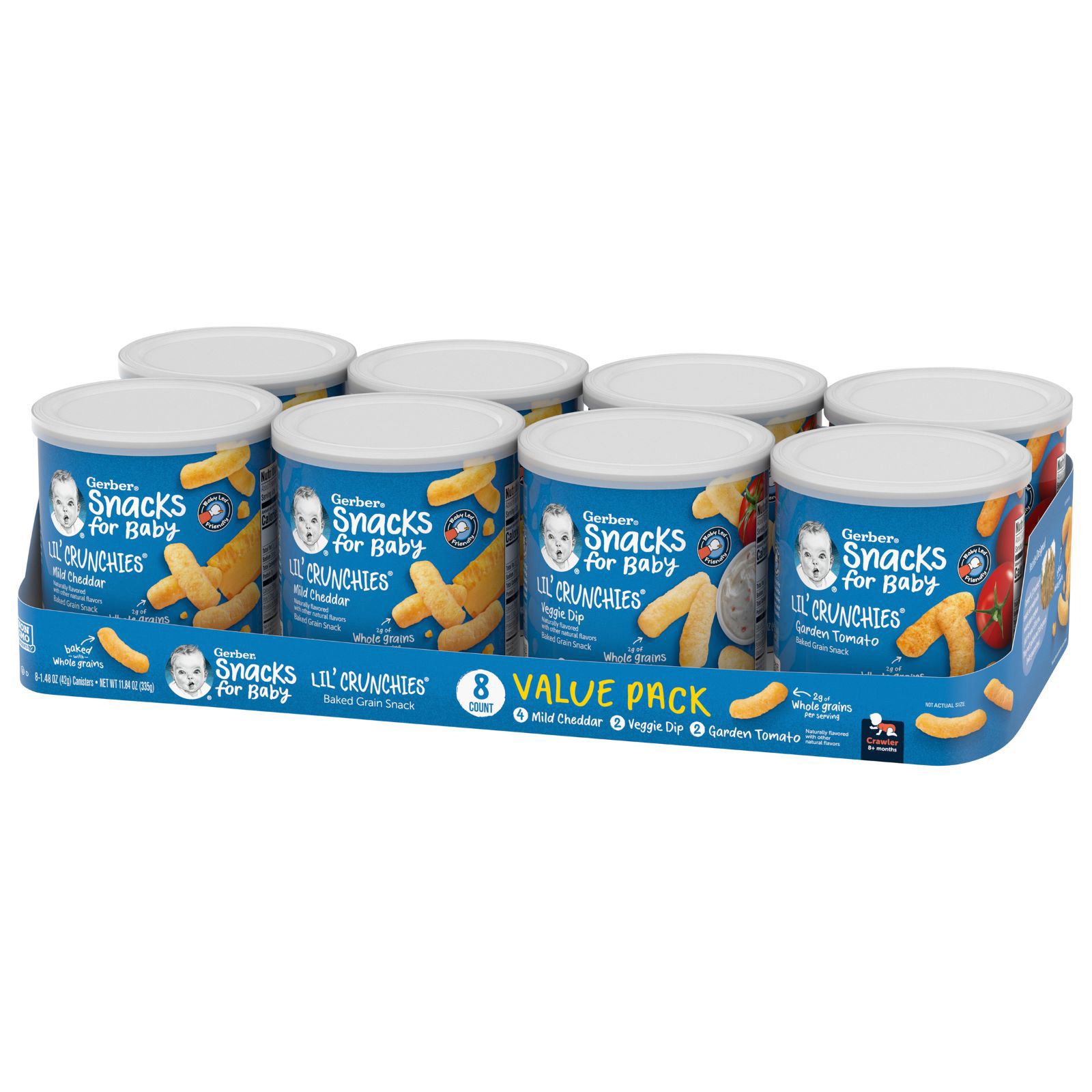 Snack-Pak Containers, 4 count