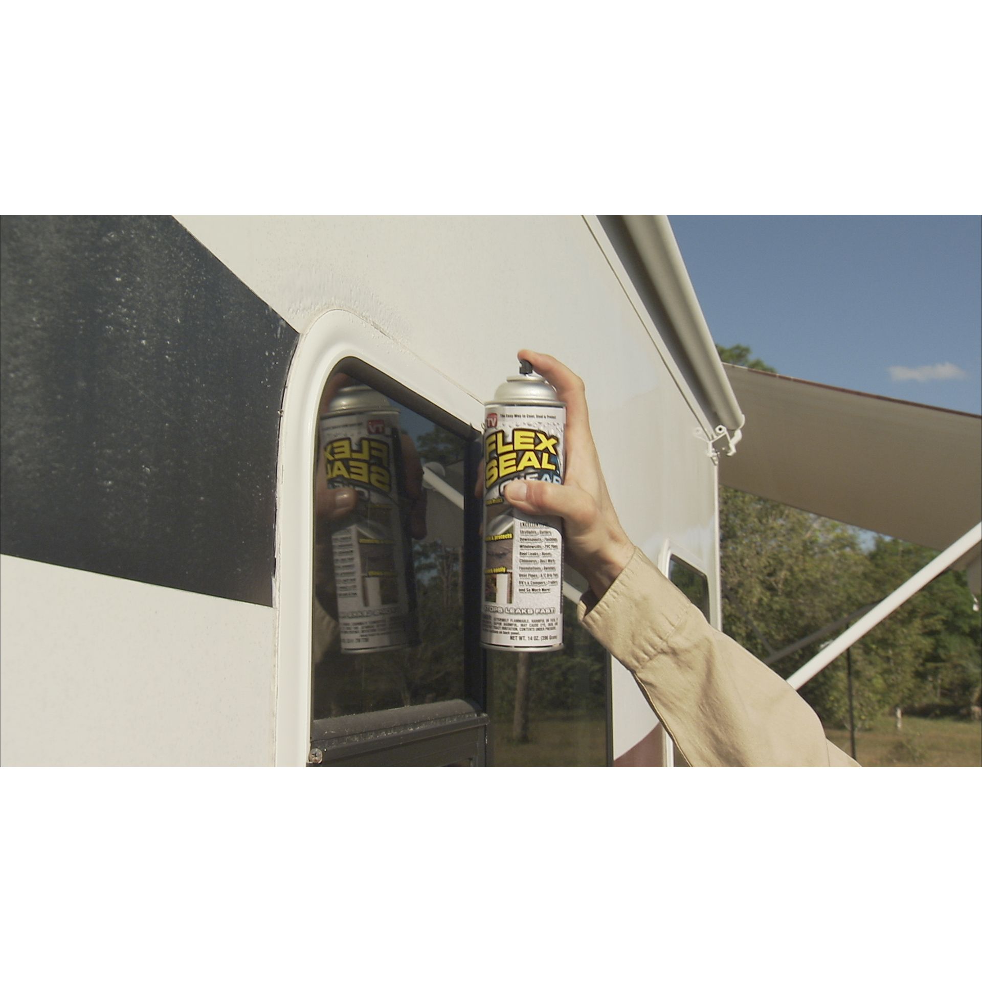 FLEX SEAL™, Liquid Rubber in a Spray Can!