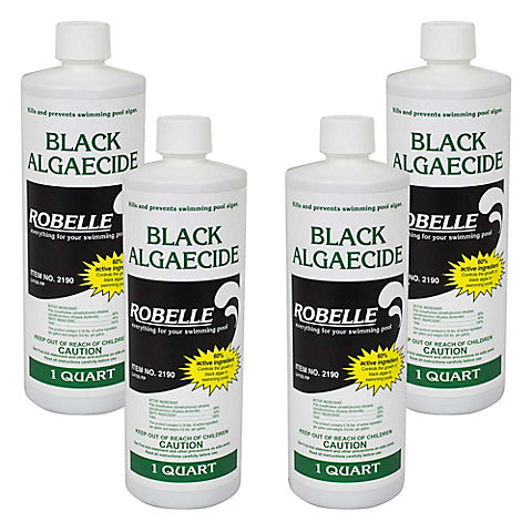 Robelle Black Algaecide, 4 pk./1 qt.