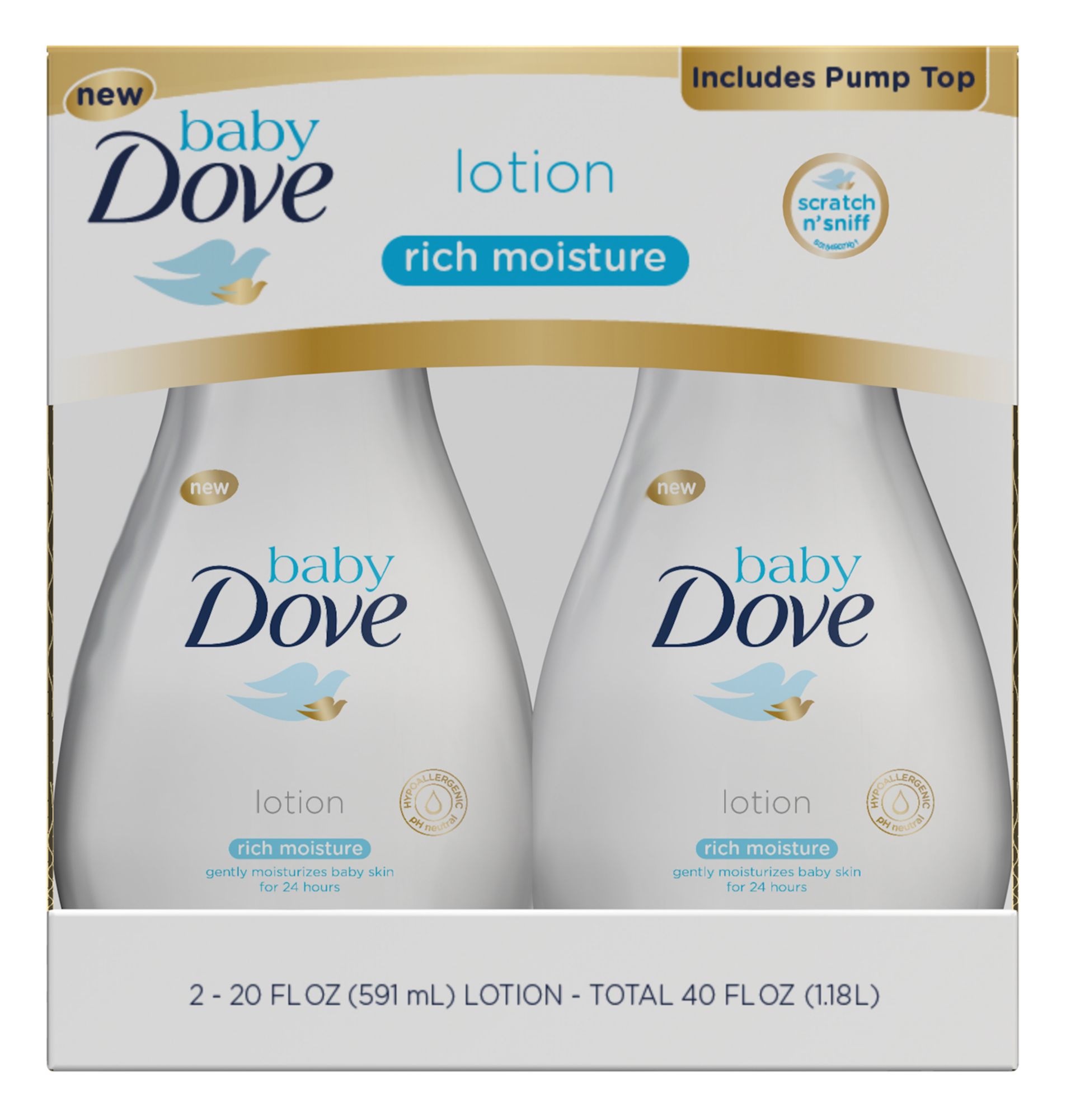 dove baby moisturiser