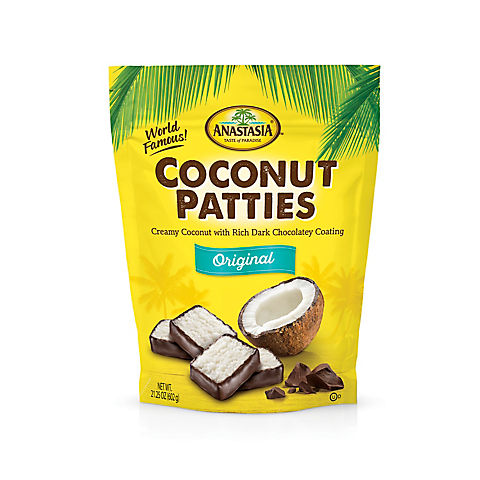 Anastasia Confections Classic Original Coconut Patties, 21.25 oz.
