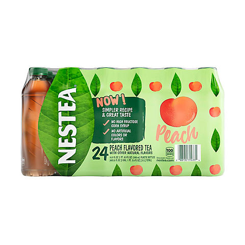 Nestea Peach Flavored Iced Tea, 24 ct./16.9 fl. oz.