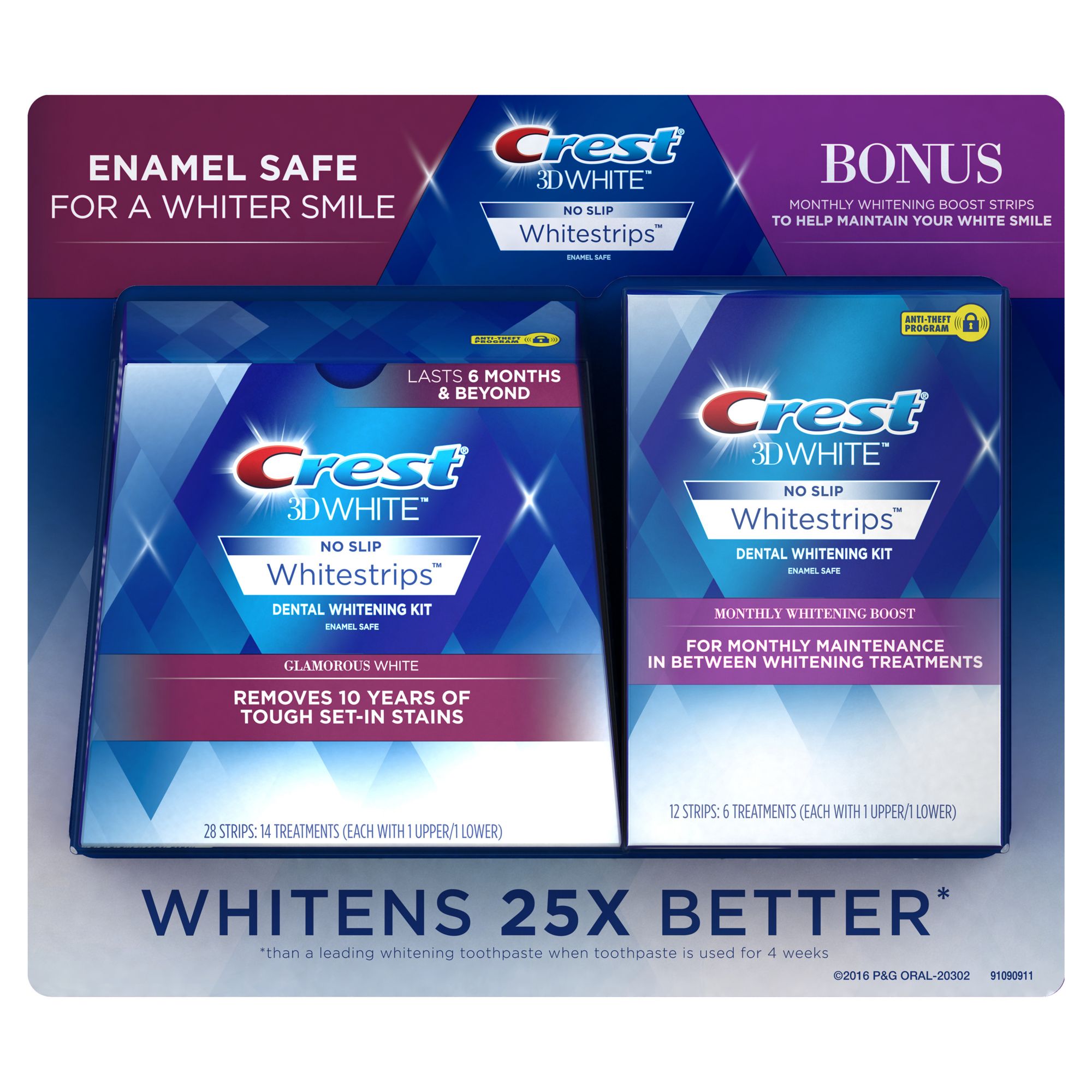Crest 3d White Whitestrips Glamorous White 14 Ct Bjs Wholesale Club