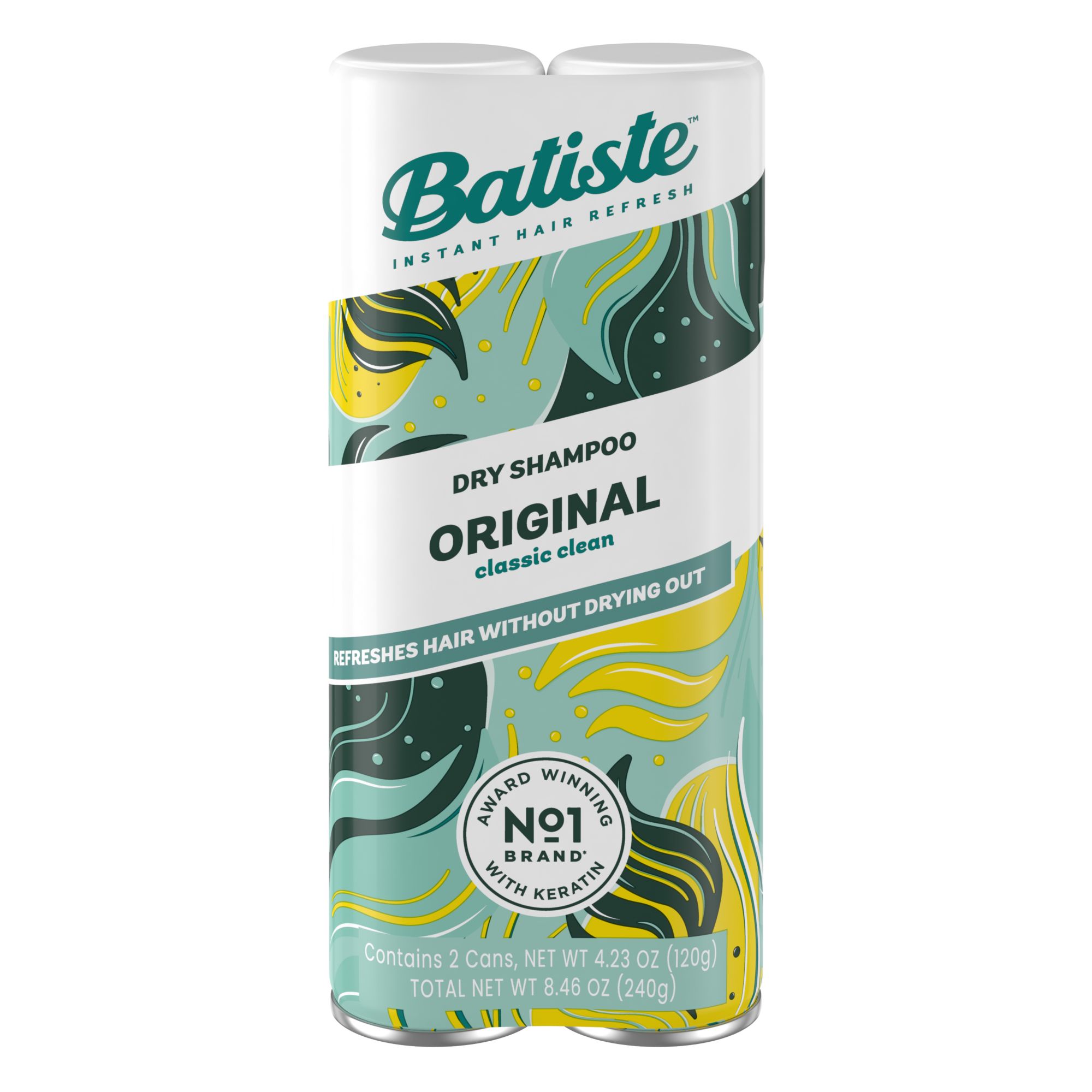 Delvis sollys snave Batiste Original Dry Shampoo, 2 pk./6.73 oz. - BJs Wholesale Club
