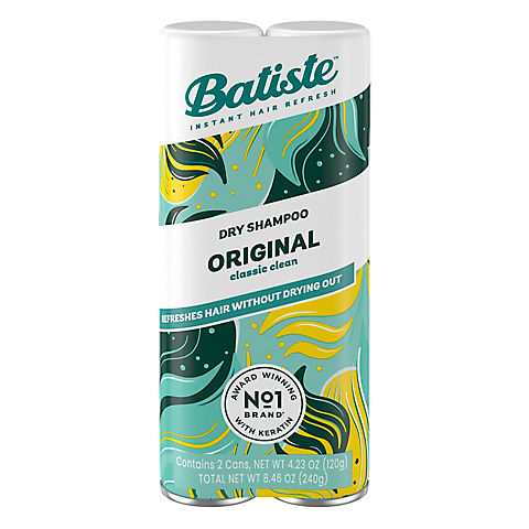 Batiste Original Dry Shampoo, 2 pk./4.23 oz.